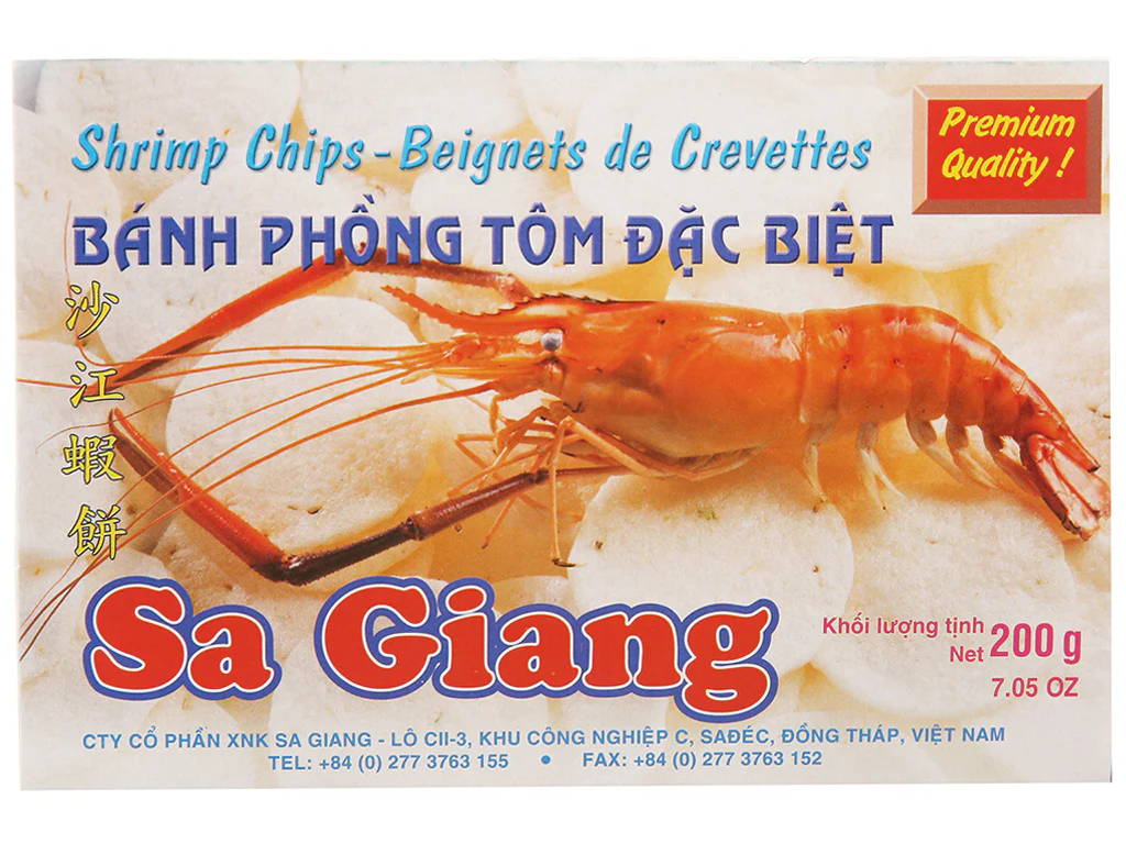 Bánh phồng tôm Sa Giang – tinh hoa từ đất Sa Đéc