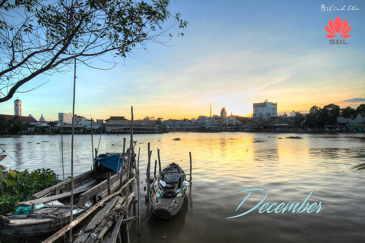 Sa Đéc vào Đông: Lớp sương mỏng phủ lên ký ức